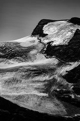 Glacier noir & blanc Bonneval sur Arc