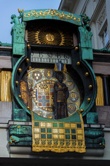 Impressionen aus Wien - Ankeruhr am Hohen Markt