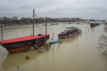 Crue de la Seine à PAris