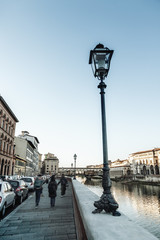 Fototapeta na wymiar Quay of the Arno River