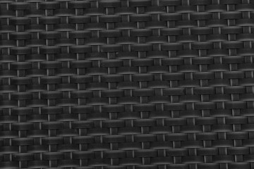 Monochrome Close-up image of black dash mat with grid cells
