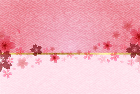 桜　春　花　背景