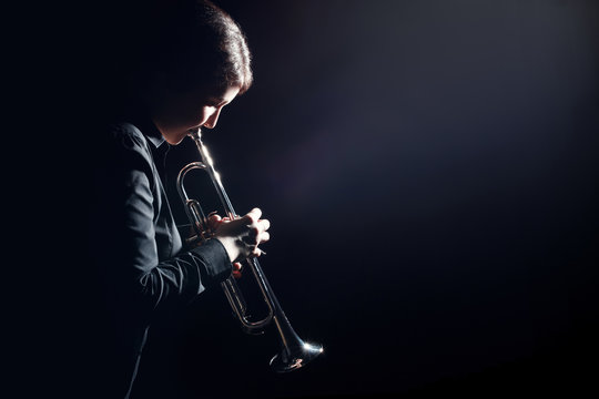 Trumpet player jazz musician trumpeter