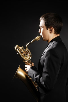 Saxophone player Jazz musician saxophonist