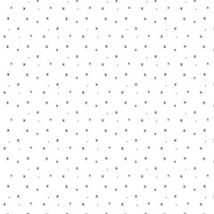 Hipster Pattern with grey star ornament on white background 