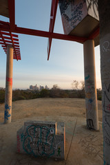 Los Angeles Skyline from Elysian Park Artwork