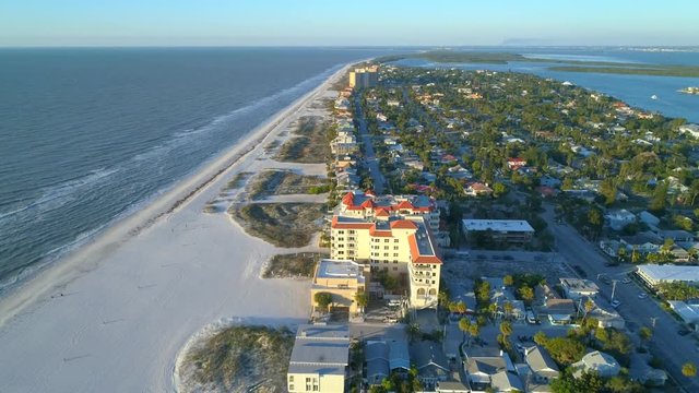 City of Clearwater Florida aerial drone footage 4k 60p