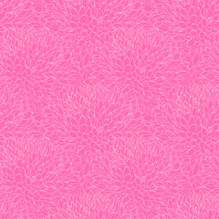 Fototapeta premium beautiful seamless background dahlias Hand-drawn. Design for greeting cards and invitations of wedding, birthday, Valentine s Day, mother s day and other seasonal holiday