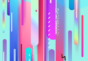 Modern design abstract illustration