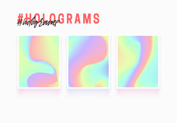 Holographic texture backgrounds