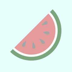 Watermelon isolated on background