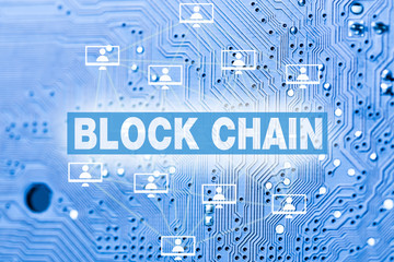 block chain concept