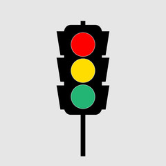 Traffic light icon - 190045983