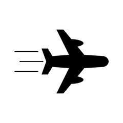 Obraz premium Plane icon vector