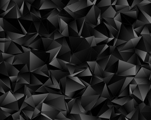 Obraz premium Abstract triangulated polygonal background