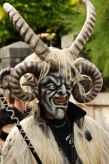 Disguised music band player