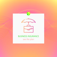 Business insurance design