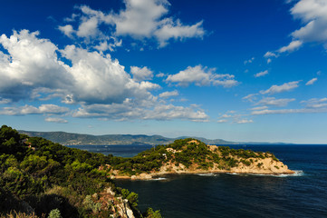 Typical south of France landscape