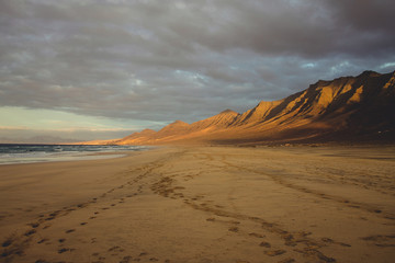 beach at cofete