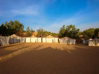  campement dans le désert © ALF photo