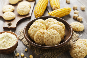 Homemade сorn cookies