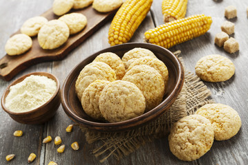 Homemade сorn cookies