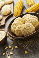Homemade сorn cookies