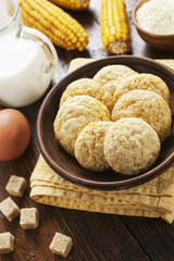 Homemade сorn cookies