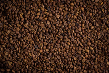 Coffee beans. Can be used as Coffee background