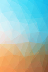 Fototapeta premium Abstract triangular mosaic background