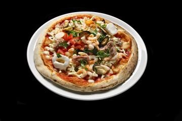 seafood pizza