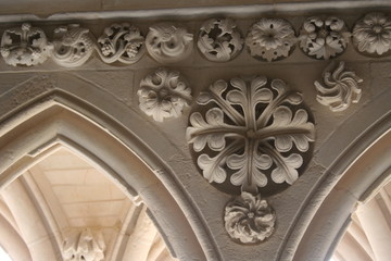 Naklejka premium Abbaye Mont Saint Michel Merveille