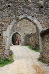 Entrance of a castle