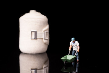 Bandage for injuries