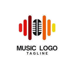 Creative Music Logo Design Template
