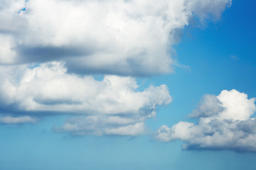 Fototapeta na wymiar Sky background with clouds . Sky with clouds