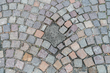 Strassenbelag ausbessern