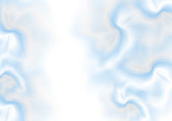 Fototapeta na wymiar Abstract flowing light blue iridescent gradient background