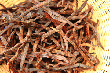 vanilla beans as nice spice background