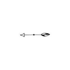 Arrow logo element