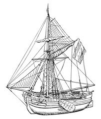 Holländischer Kutter 2 - Dutch cutter