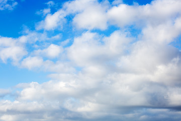 Sky background with clouds . Sky with clouds