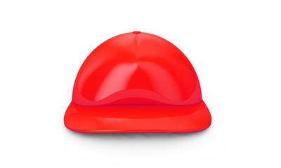 caps isolated on white background. 3d render