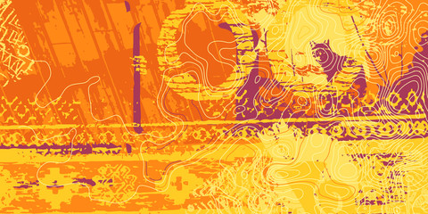 Naklejka premium abstract digital background