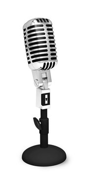 microphone micro rétro