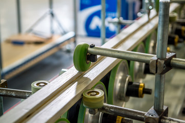 a joinery shop with old machines