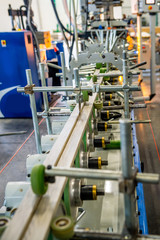 a joinery shop with old machines