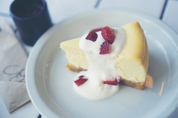 strawberry cheese cake