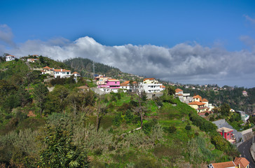 Fototapeta na wymiar Madeira in fall 