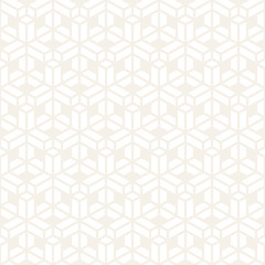 Vector seamless subtle pattern. Modern stylish texture with monochrome trellis. Repeating geometric hexagonal grid. Simple lattice design.